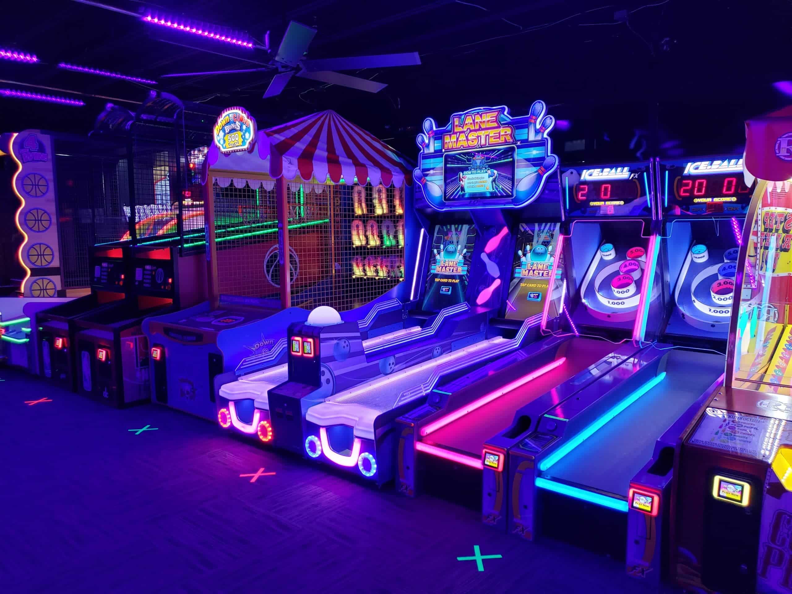 Arcade 2 Games at monster mini golf