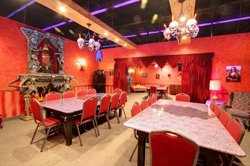 Monroe Birthday Parties 1 A private event room at monster mini golf gaithersburg.