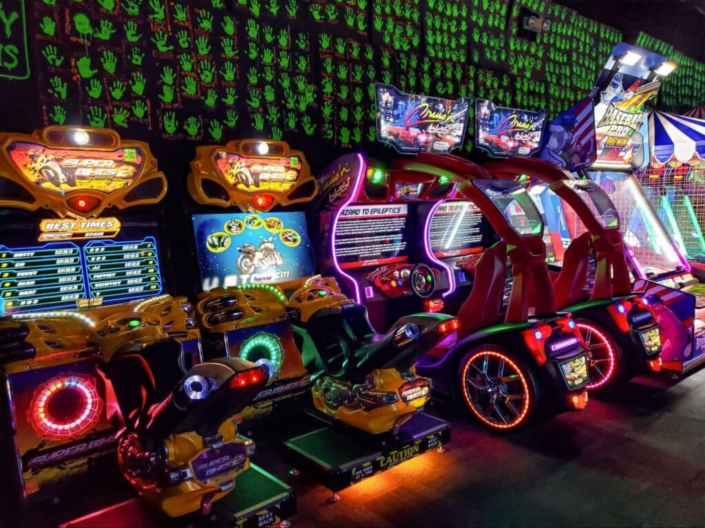 The Best Arcade In Cherry Hill 3 Arcade games at monster mini golf bellevue