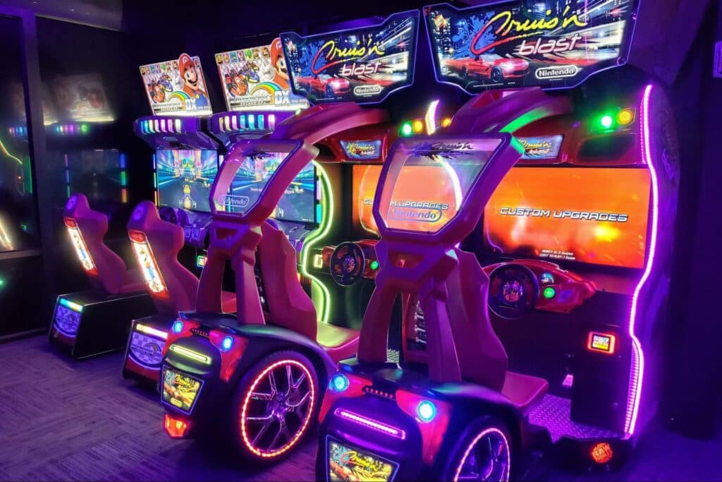 The Best Arcade In Cherry Hill 4 Arcade games at monster mini golf gastonia.