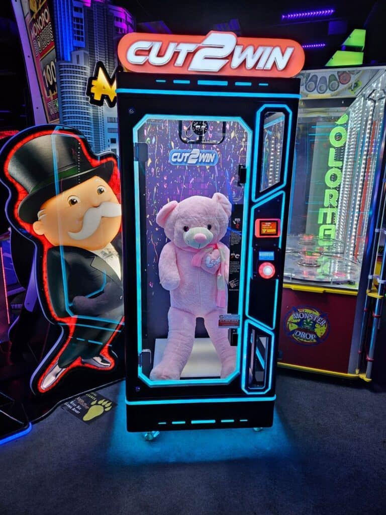 Lafayette Arcade 6 Cut the rope arcade game at monster mini golf in lafayette, indiana