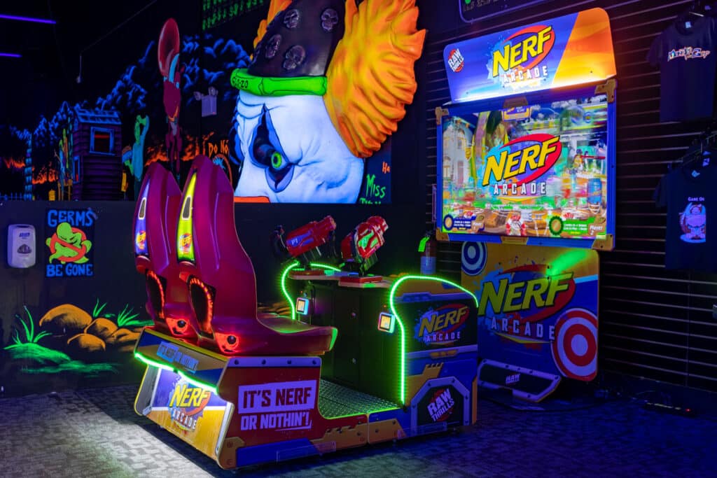 Eatontown, Nj 18 Nerf arcade game at monster mini golf in eatontown, new jersey