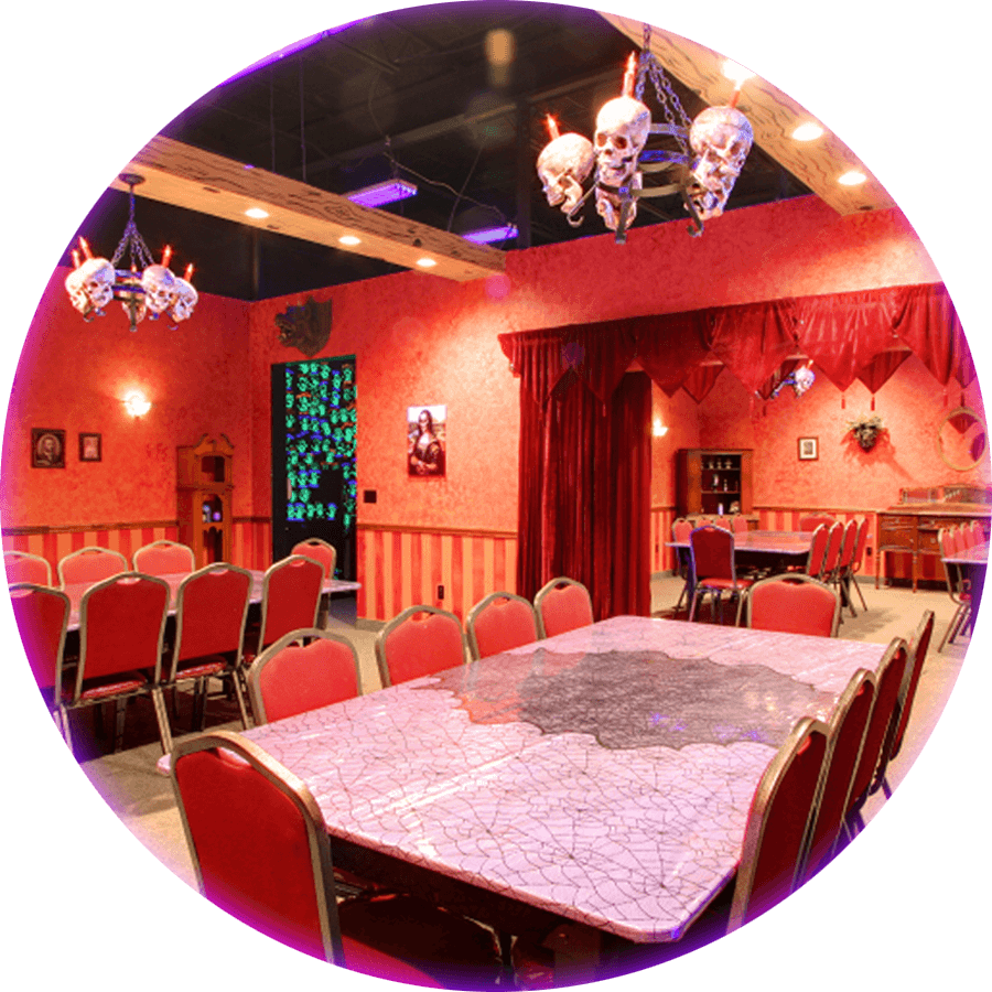 Deer Park Promotions 1 Event venue tables at monster mini golf